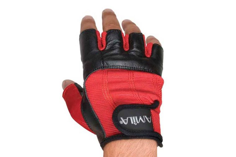 Amila Weight Lifting Gloves Red - Γάντια Άρσης Βαρών