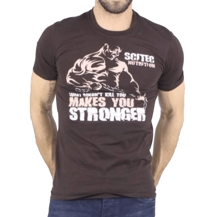 Scitec Nutrition T-Shirt Strong Men - Ανδρικό Αθλητικό Κοντομάνικο