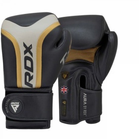 RDX Aura T17 Boxing Gloves - black