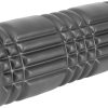 AMILA Foam Roller Plexus Φ14x33cm Μαύρο