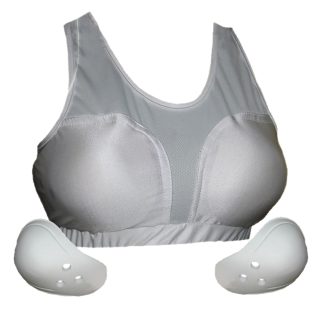 Chest Guard for LADIES Spendex Lycra with Insert Guards