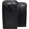 RDX BOXING BAG MITTS F15 MATTE BLACK - rdx black bag mitts 1