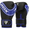 RDX BOXING GLOVE KIDS BLUE/BLACK - rdx 4b robo kids boxing gloves blue 2