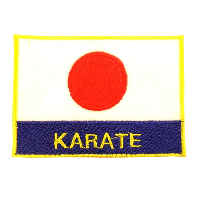 Κεντητό Σηματάκι - Σημαία Ιαπωνίας KARATE