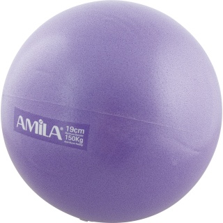 Μπάλα Γυμναστικής AMILA Pilates Ball 19cm Μωβ Bulk