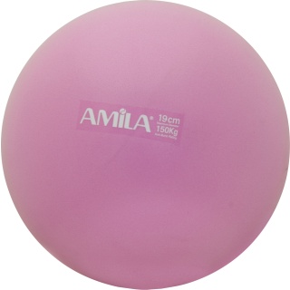 Μπάλα Γυμναστικής AMILA Pilates Ball 19cm Ροζ