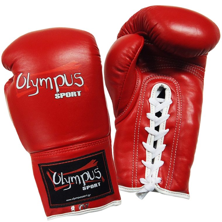 Πυγμαχικά Γάντια Olympus by RAJA Γνήσιο Δέρμα με Κορδόνι ΑΓΩΝΙΣΤΙΚΑ