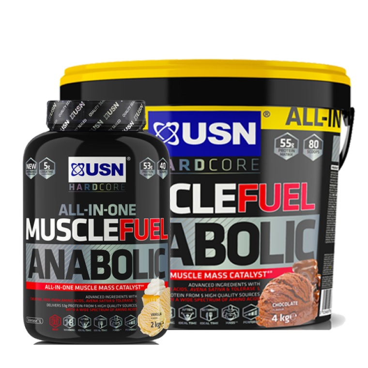 USN Muscle Fuel Anabolic 2kg/4kg ΑΠΟ