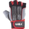Γάντια Άρσης Βαρών AMILA Amara PU Μαύρο/Κόκκινο/Γκρι M