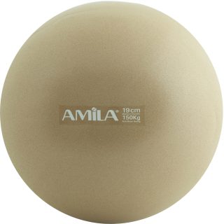 Μπάλα Γυμναστικής AMILA Pilates Ball 19cm Χρυσή Bulk