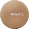 Μπάλα Γυμναστικής AMILA Pilates Ball 25cm Χρυσή Bulk
