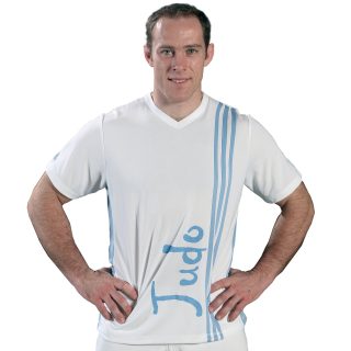 Μπλουζάκι Adidas - JUDO Λευκό / Γαλάζιο