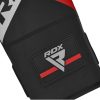 RDX X1 150cm 3-ΣΕ-1 ΣΑΚΟΣ ΤΟΥ ΜΠΟΞ ΜΕ ΣΕΤ ΓΑΝΤΙΑ ΜΑΥΡΑ - 3pc black red silver punching bag with mitts 2