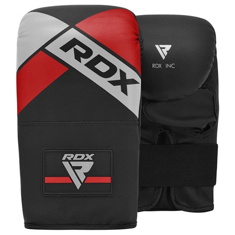 RDX X1 150cm 3-ΣΕ-1 ΣΑΚΟΣ ΤΟΥ ΜΠΟΞ ΜΕ ΣΕΤ ΓΑΝΤΙΑ ΜΑΥΡΑ - 3pc black red silver punching bag with mitts 3