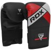 RDX X1 150cm 3-ΣΕ-1 ΣΑΚΟΣ ΤΟΥ ΜΠΟΞ ΜΕ ΣΕΤ ΓΑΝΤΙΑ ΜΑΥΡΑ - 3pc black red silver punching bag with mitts 5