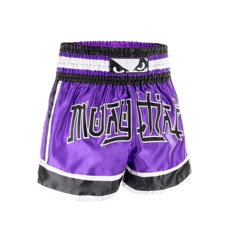 Bad Boy Kao Loy Muay Thai Shorts-Purple