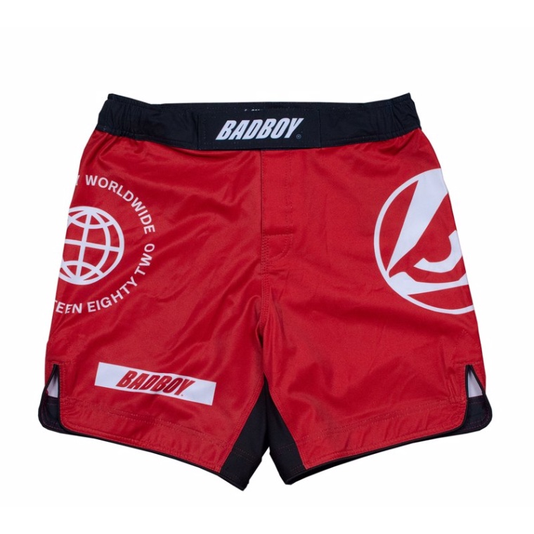 Bad Boy Reign Fight Shorts-RED