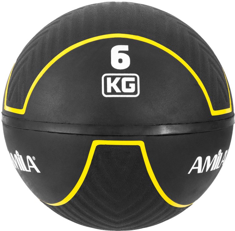 Μπάλα AMILA Medicine Ball HQ Rubber 6Kg