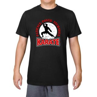 T-shirt Βαμβακερό KARATE Patience-Power-Technique