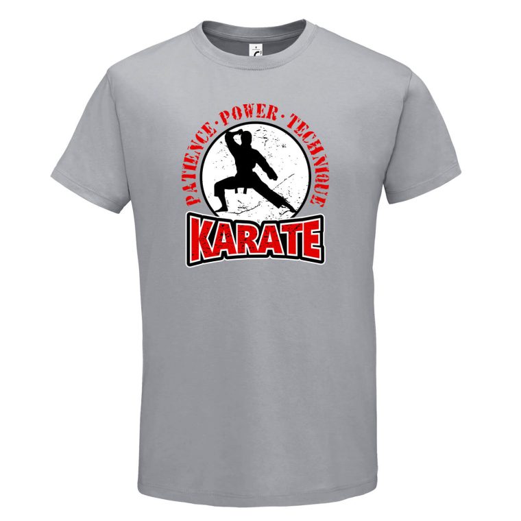 T-shirt Βαμβακερό KARATE Patience-Power-Technique - T shirt Βαμβακερό KARATE Patience Power Technique 4