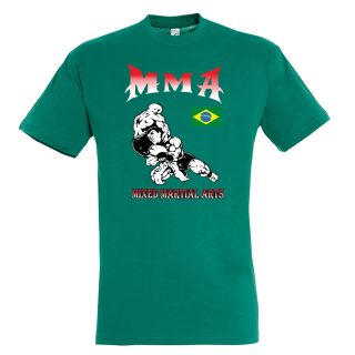 T-shirt Βαμβακερό MMA Fighters Brazil - T shirt Βαμβακερό MMA Fighters Brazil 8