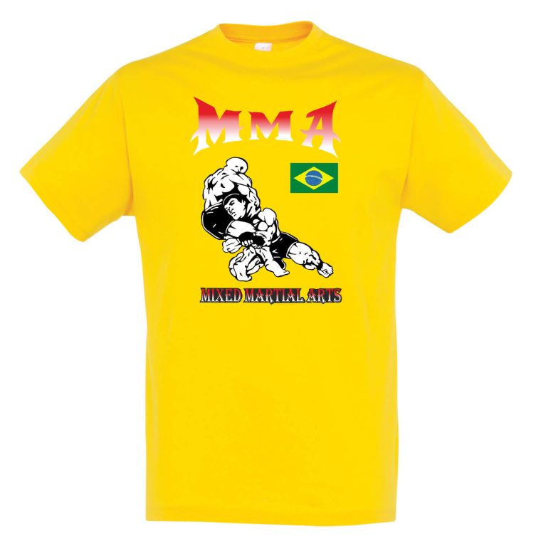 T-shirt Βαμβακερό MMA Fighters Brazil - T shirt Βαμβακερό MMA Fighters Brazil 9
