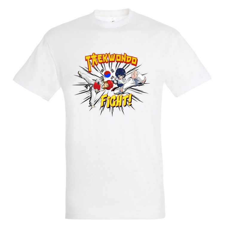 T-shirt Βαμβακερό TAEKWONDO Fight Kids