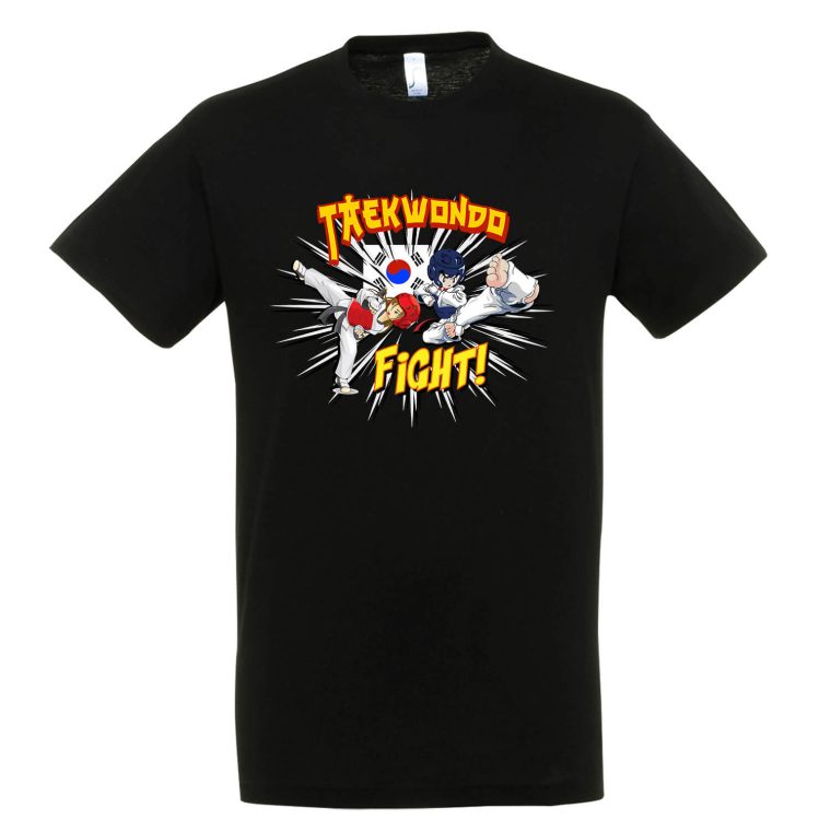 T-shirt Βαμβακερό TAEKWONDO Fight Kids
