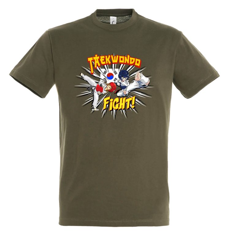 T-shirt Βαμβακερό TAEKWONDO Fight Kids - T shirt Βαμβακερό TAEKWONDO Fight Kids 5