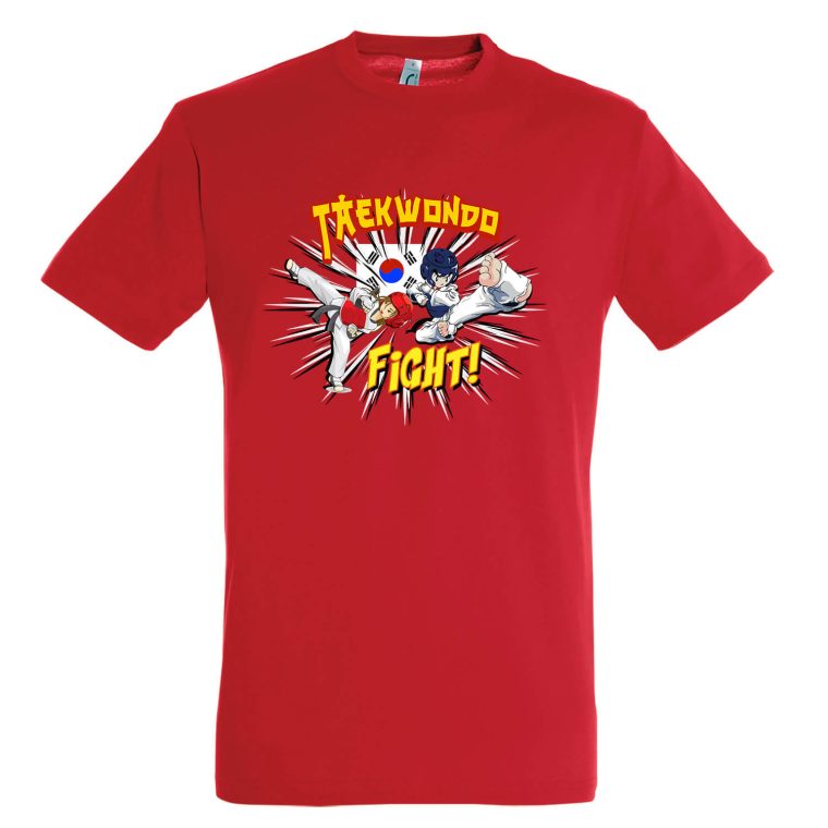 T-shirt Βαμβακερό TAEKWONDO Fight Kids - T shirt Βαμβακερό TAEKWONDO Fight Kids 6