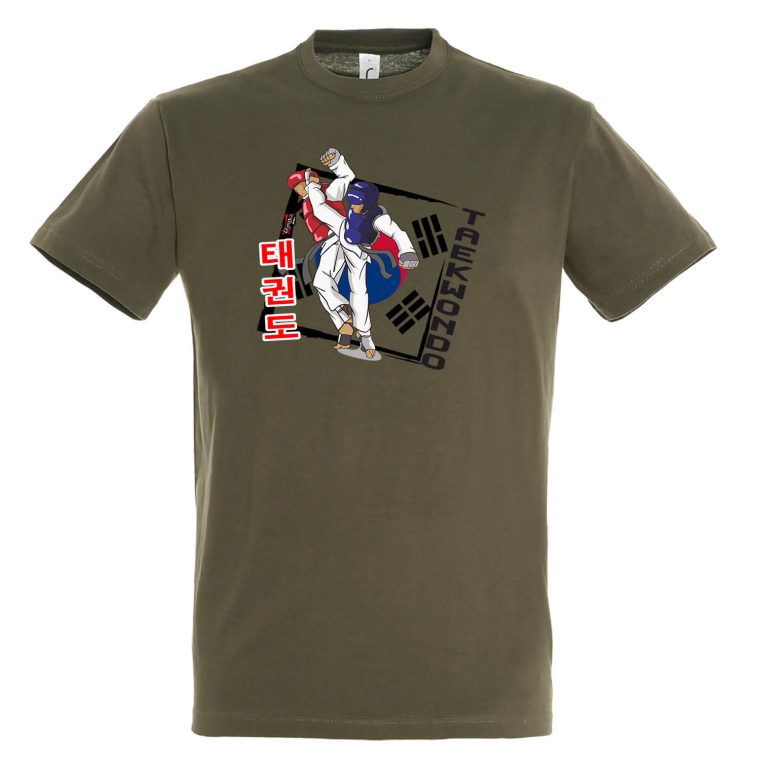 T-shirt Βαμβακερό TAEKWONDO Korea Fighters - T shirt Βαμβακερό TAEKWONDO Korea Fighters 5