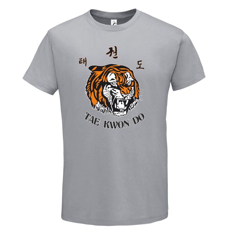 T-shirt Βαμβακερό TAEKWONDO Tiger - T shirt Βαμβακερό TAEKWONDO Tiger 4