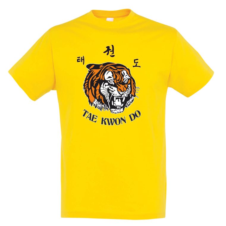 T-shirt Βαμβακερό TAEKWONDO Tiger - T shirt Βαμβακερό TAEKWONDO Tiger 9