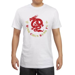 T-shirt Βαμβακερό WING CHUN KUNG FU Dragon