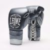LEONE AUTHENTIC 2 BOXING GLOVES - grey
