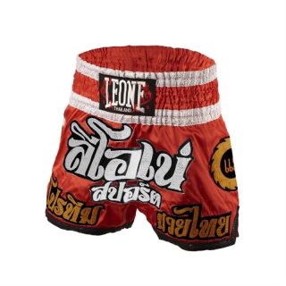 Leone CHIANG muay thai Shorts-Red