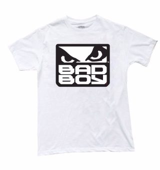 BAD BOY Logo Big TSHIRT- white