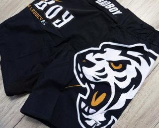 Bad Boy tiger Fight Shorts-Black