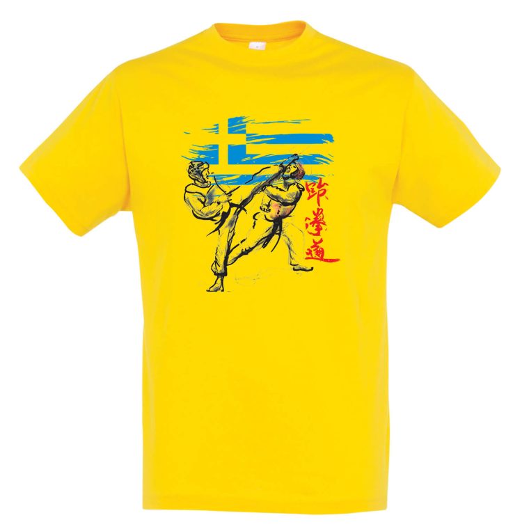 T-shirt Βαμβακερό TAEKWONDO Hellenic Abstract - T shirt Βαμβακερό TAEKWONDO Hellenic Abstract 9