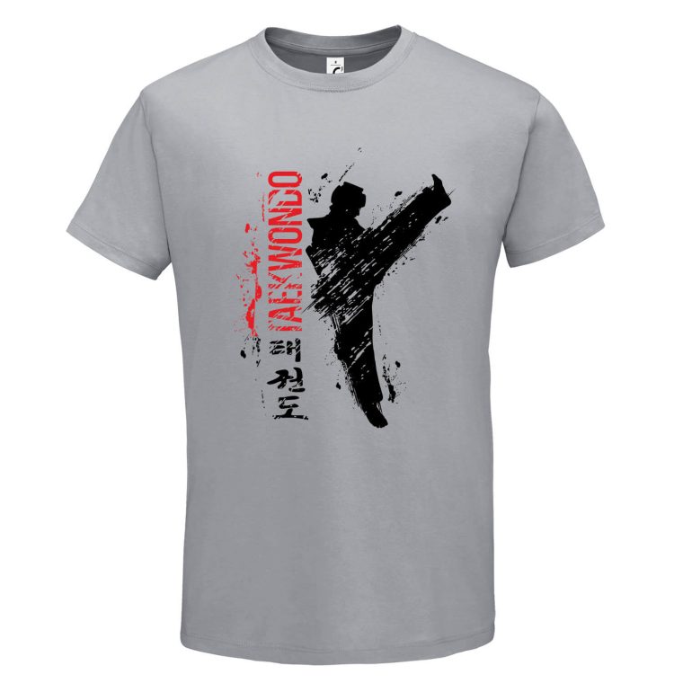 T-shirt Βαμβακερό TAEKWONDO Kick Abstract - T shirt Βαμβακερό TAEKWONDO Kick Abstract 4