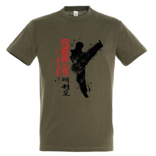 T-shirt Βαμβακερό TAEKWONDO Kick Abstract - T shirt Βαμβακερό TAEKWONDO Kick Abstract 5