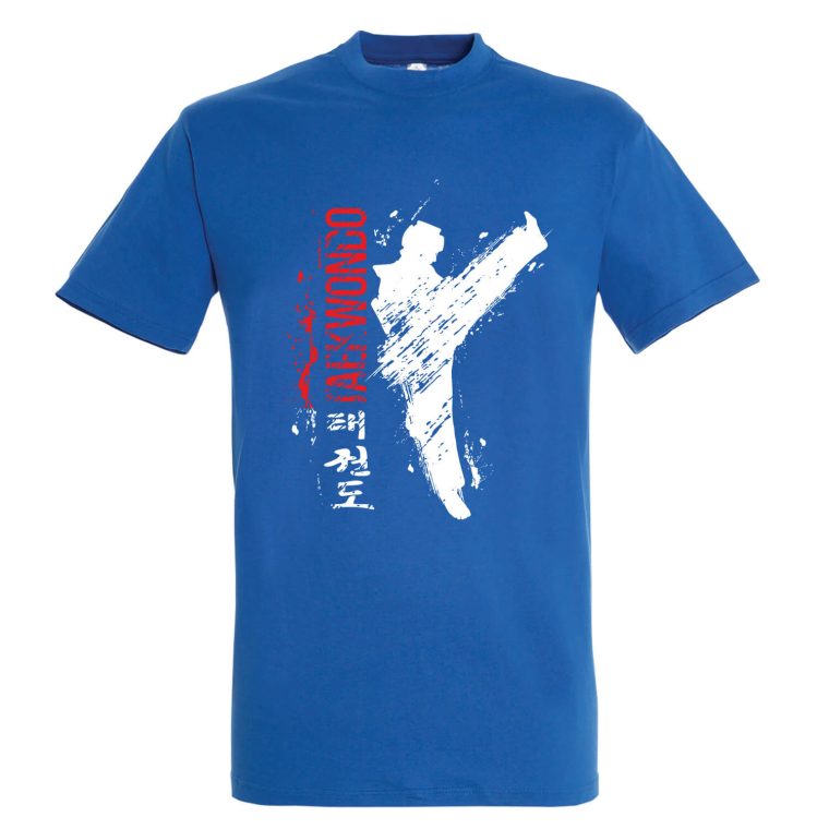 T-shirt Βαμβακερό TAEKWONDO Kick Abstract - T shirt Βαμβακερό TAEKWONDO Kick Abstract 7