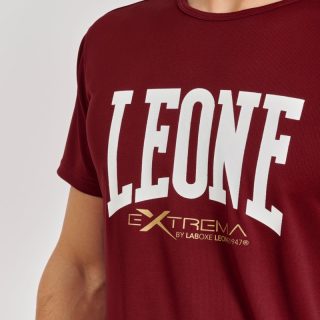 LEONE T-Shirt LOGO - Bordeuax