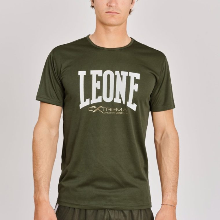 LEONE T-Shirt LOGO - green