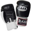Boxing Gloves RAJA Genuine Leather RBGV-1 Double Color - Black / White