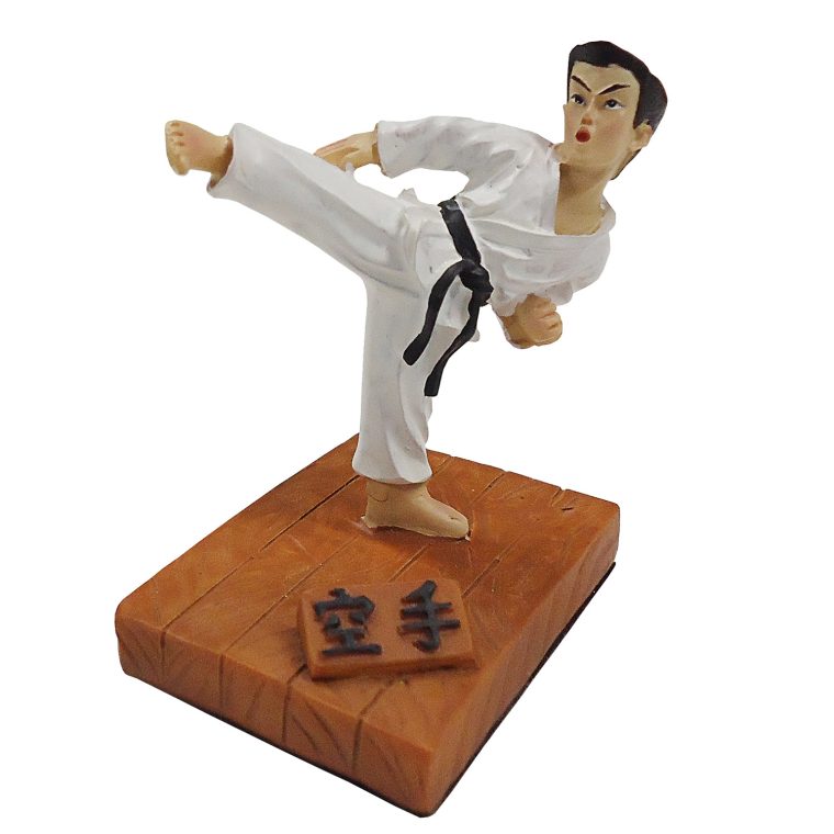 Αγαλματάκι Mινιατούρα Shotokan Karate Πλευρικό Λάκτισμα - Η939